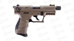 Walther Tactical P22Q .22LR 10rd Magazine 3.4" Barrel Full FDE with Threaded Barrel Adapter