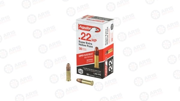 AGUILA 22LR HV 38GR HP Aguila Ammunition