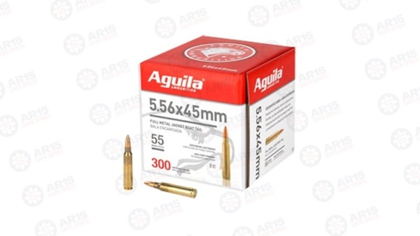 AGUILA 556NATO 55GR FMJBT 300/1200