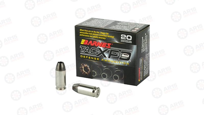 Barnes Tac Xpd 45acp 185gr Hp Ar 15 Safe Space