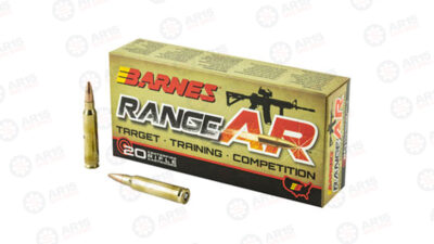 BARNES RANGE AR 556NATO 52GR Barnes
