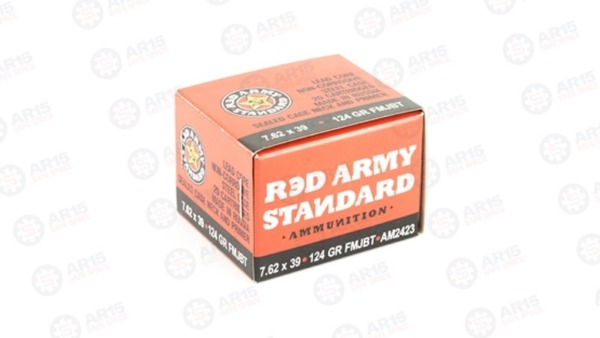 CENT ARMS 7.62X39 124GR FMJ