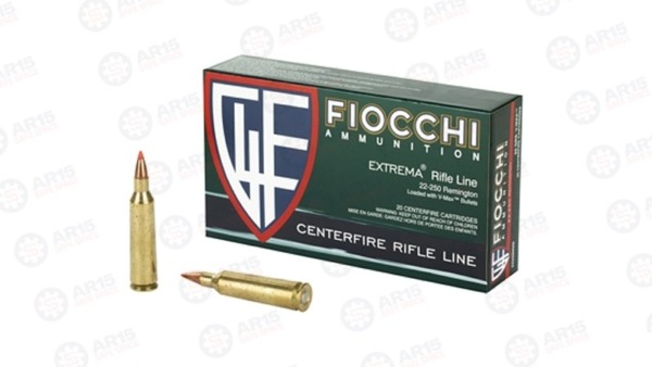 FIOCCHI 22-250REM 55GR VMAX Fiocchi Ammunition