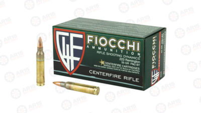 FIOCCHI 223REM 55GR FMJBT Fiocchi Ammunition