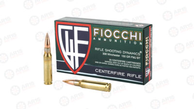FIOCCHI 308WIN 150GR FMJBT Fiocchi Ammunition