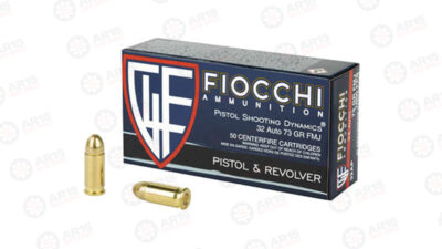 FIOCCHI 32ACP 73GR FMJ Fiocchi Ammunition