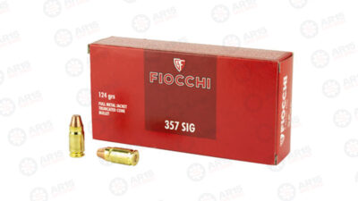 FIOCCHI 357SIG 124GR FMJ Fiocchi Ammunition