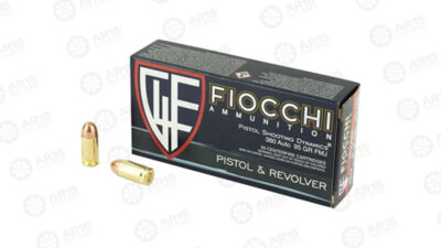 FIOCCHI 380ACP 95GR FMJ Fiocchi Ammunition