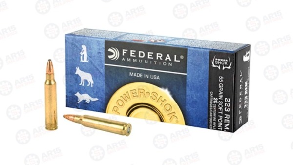 FED PWRSHK 223REM 55GR SP
