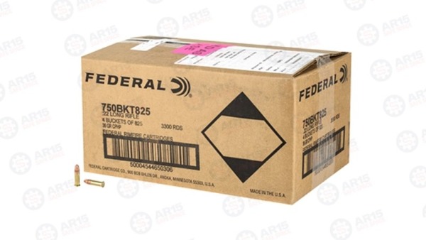 FED 22LR 36GR CPHP BYOB BKT 4X 825CT Federal