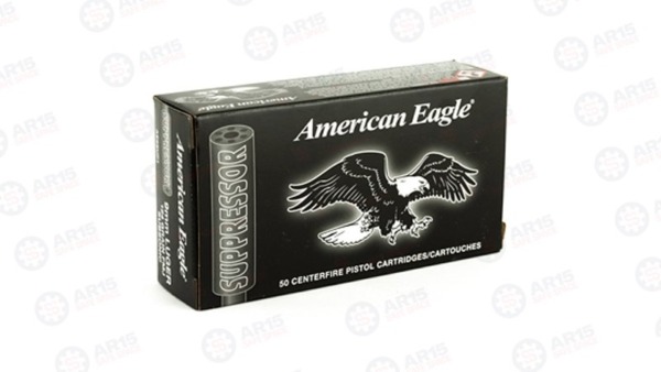 FED AE SUPPRESSOR 9MM 124GR FMJ