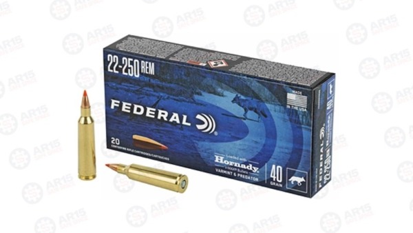 FED V&P 22-250 40GR HRNDY V-MAX Federal