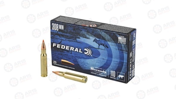 FED V&P 308WIN 110GR HRNDY V-MAX Federal