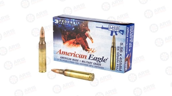 FED XM193 5.56X45 55GR FMJ Federal