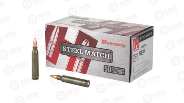 HRNDY STL MTCH 223REM 55GR HP Hornady