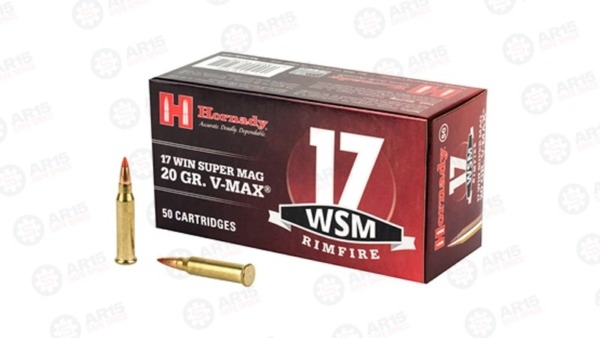 HRNDY 17WSM 20GR VMAX Hornady