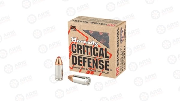Hornady Critical Defense 9mm 115gr