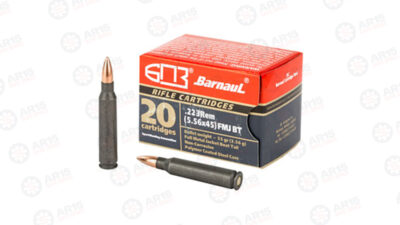 BARNAUL 223REM 55GR FMJBT Barnaul Ammunition