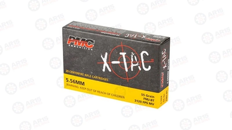 PMC XTAC 556NATO 55GR FMJBT