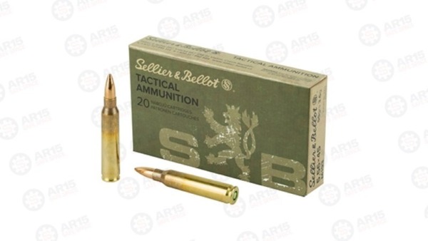 Sellier & Bellot 556 NATO 55gr FMJ