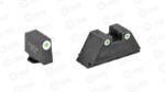 AMERIGLO GLOCK SUPPRESSOR SIGHT SET (.315" TRITIUM-WHITE FRONT/.394" TRITIUM-WHITE REAR) GL-329