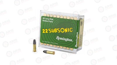 REM SUBSONIC 22LR 38GR HP 100PK Remington