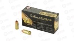 S&B 9MM 115GR JHP