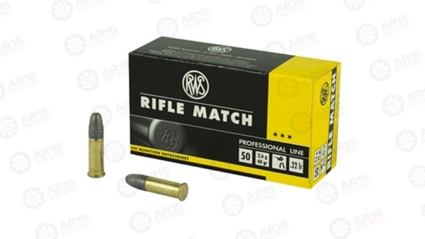 RWS 22LR RIFLE MATCH 40GR