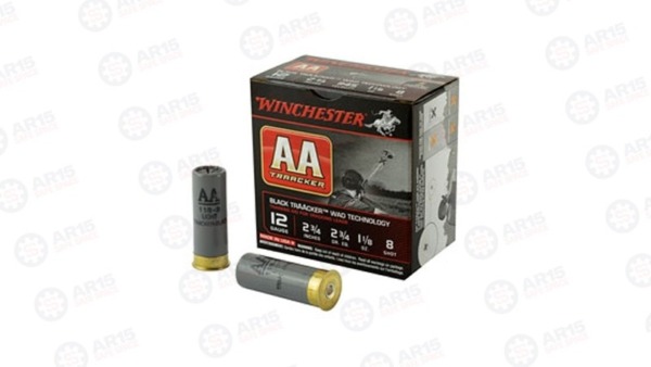 WIN AA TRACK BLK 12GA 2.75" #8