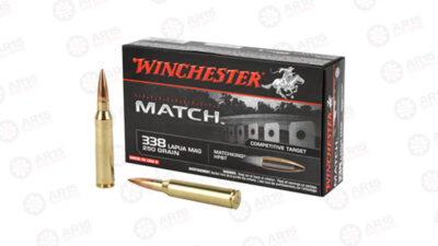 WIN MATCH 338LAP 250GR BTHP Winchester