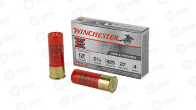 WIN SUPERX 12GA 2.75 #4BK 27PL Winchester