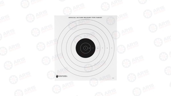 Action Target Bulls-Eye Target SR-1-100 Bulls-Eye