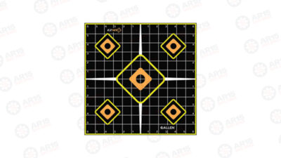 Allen EZ Aim Target 12"X12" Adhesive Bullseye Target 5 15224 EZ Aim