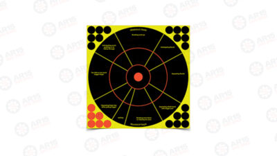Birchwood Casey Shoot-N-C Target 12" Handgun Trainer 5 34032 Shoot-N-C