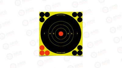 Birchwood Casey B16-12 Shoot-N-C Target 6" 1" 2" 3" 5.5" 8" 12 Targets 34512 B16-12