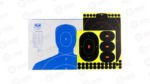 Birchwood Casey SOK-2 Shoot-N-C Target 12x18", 9", 4" Silhouette Kit 2-12"x18", 2-9", 6-4" 34602