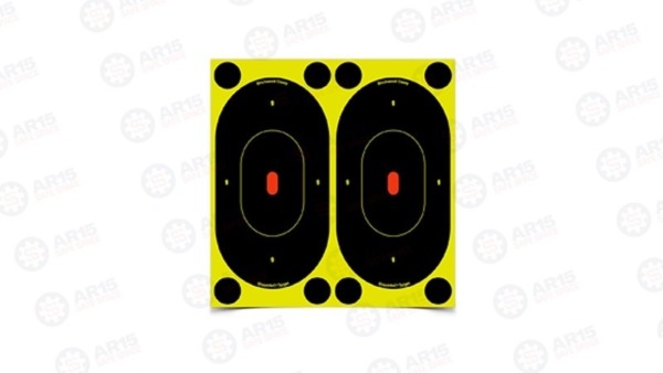Birchwood Casey B24-12 Shoot-N-C Target 7" Oval Silhouette 12 Targets 34710-12