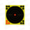 Birchwood Casey Shoot-N-C TQ4-6 Target 8" Round 1" 2" 3" 5.5" 8" 6 Targets 34805-6 Shoot-N-C