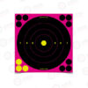 Birchwood Casey Shoot-N-C Target 8" Pink Bullseye 6 Targets 34808 Shoot-N-C