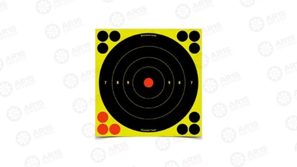 Birchwood Casey Shoot-N-C TQ4-30 Target 8" Round 1" 2" 3" 5.5" 8" 30 Targets 34825-30