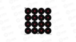 Birchwood Casey Dirty Bird RF3-12 Target 3" 1" 2" 3" 5.5" 8" 12/Pack 35309