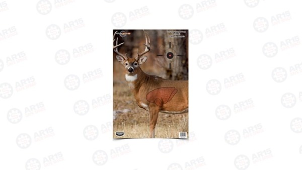 Birchwood Casey Pregame Target 16.5" x 24" Target W/ Visible Vitals 3 Targets 35401