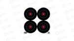 Birchwood Casey Dirty Bird RF5-12 Target 6" 1" 2" 3" 5.5" 8" 12/Pack 35504