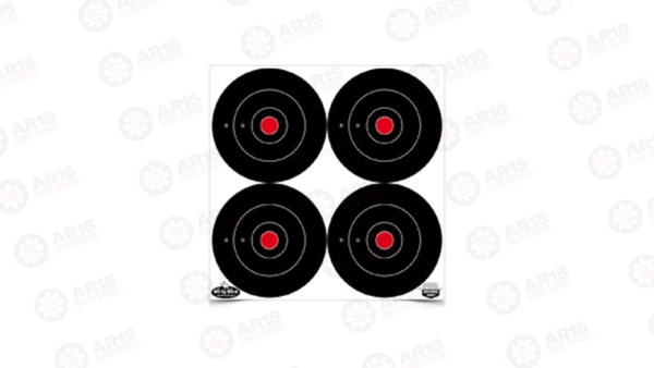 Birchwood Casey Dirty Bird RF5-12 Target 6" 1" 2" 3" 5.5" 8" 12/Pack 35504