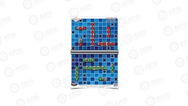Birchwood Casey Pregame Target 12"x18" Battle at Sea 8 Targets 35560