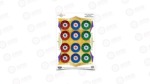 Birchwood Casey Pregame Target 12"x18" Star Burst 8 Targets 35572