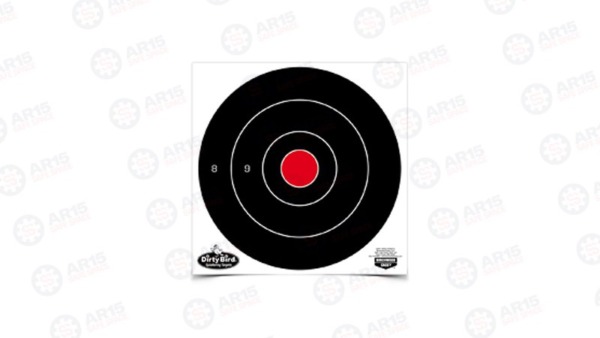 Birchwood Casey Dirty Bird PT8-25 Target 8" 1" 2" 3" 5.5" 8" 25 Targets 35825 Dirty Bird