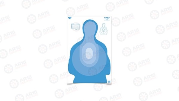 Birchwood Casey Eze-Scorer Target 23X35 Transitional Blue Paper Target 100 Targets 37024