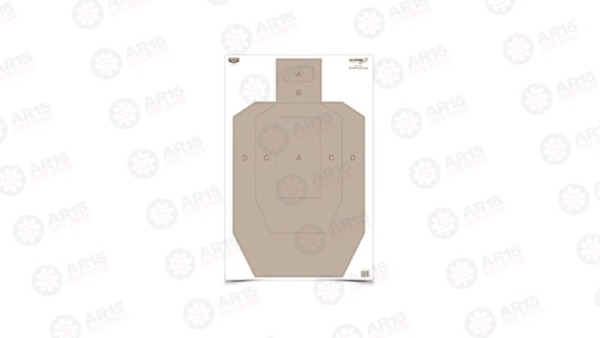 Birchwood Casey Eze-Scorer Target 23X35 IPSC Practice Paper Target 100 Targets 37025