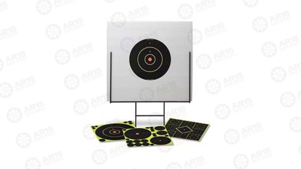 Birchwood Casey Portable Shooting Range With Targets and Pasters 13 Targets and 58 1" Pasters 46101